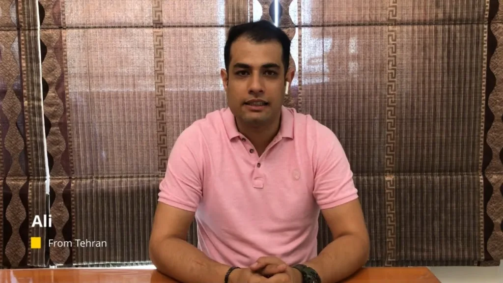 نظر علی از تهران - پکیج خودآموز طراحی رابط کاربر - Learnuix.com - UI Design