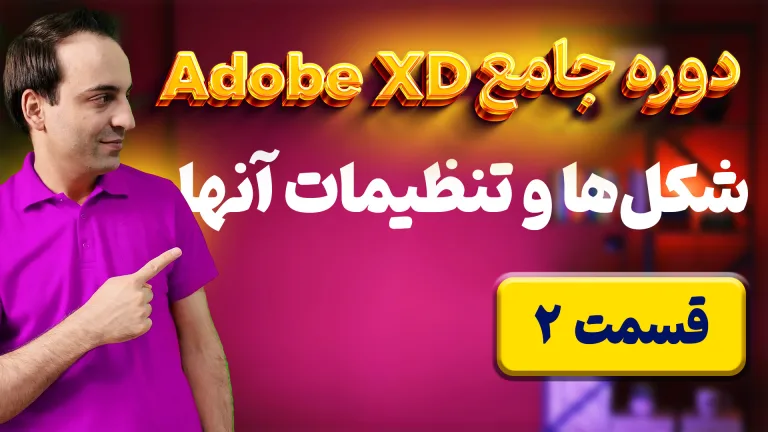 آموزش کامل کار با شکل های مختلف و تنظیمات آنها در ادوبی ایکسدی